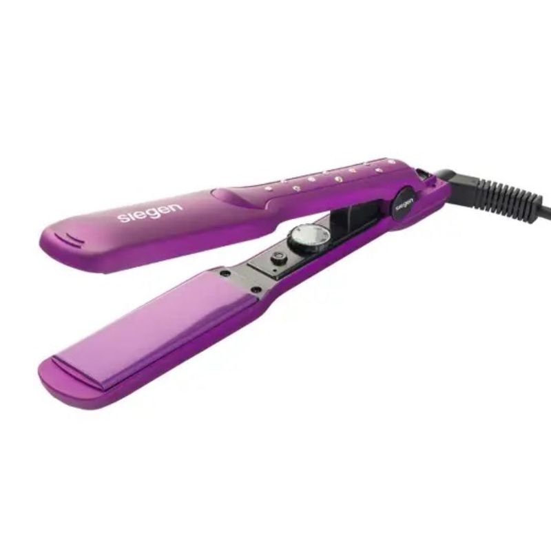 SIEGEN - Plancha de Cabello Siegen 2en1 AlisaOnd Nano Silver Bright SG3540