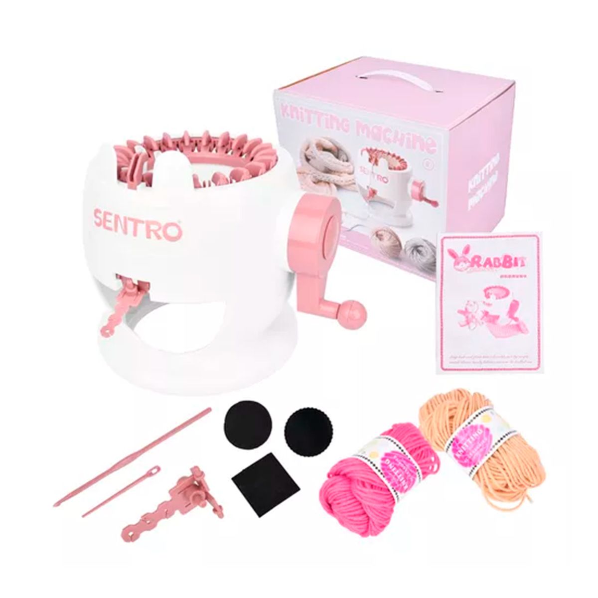 GENERICO - Maquina Para Tejer Con Telar Giratorio De 22 Agujas