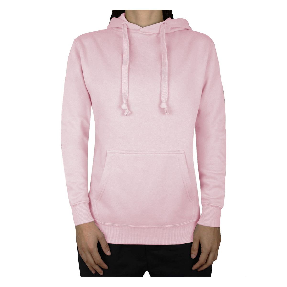 ANDESLAND OUTDOOR APPAREL - Poleron Canguro Rosa Claro Unisex