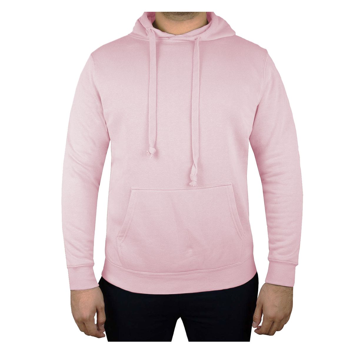 ANDESLAND OUTDOOR APPAREL - Poleron Canguro Rosa Claro Unisex