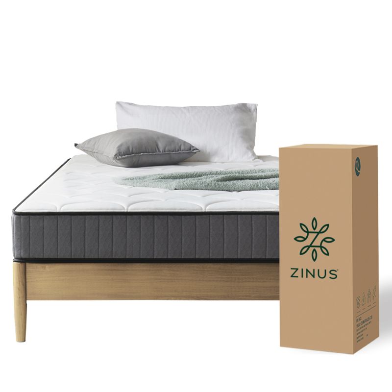 ZINUS - Colchón Zinus 2 Plazas 150x190x20cm Espuma y Resortes Pocket