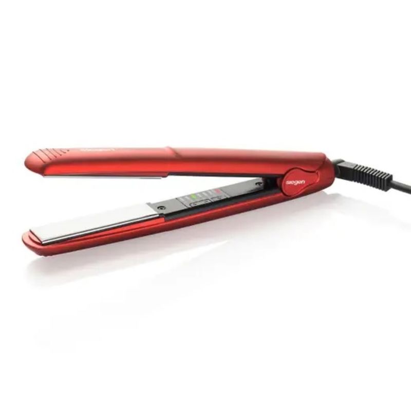 SIEGEN - Plancha de Cabello Siegen  Alisa/Ond Placas de Titanio  Red SG4651