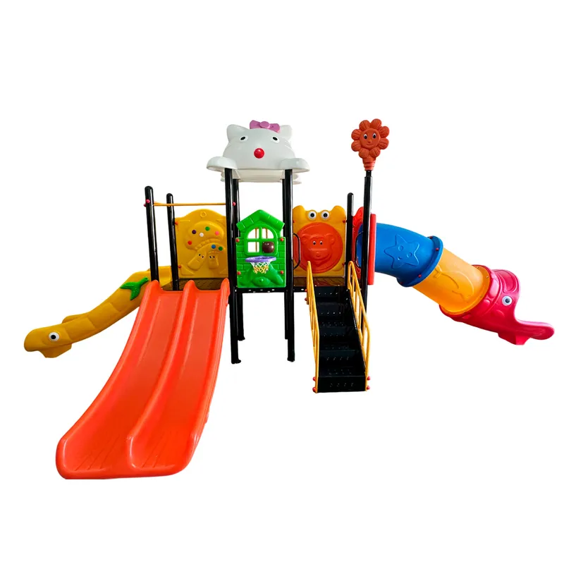 GENERICO - JUEGO DE EXTERIOR 4 TOBOGANES