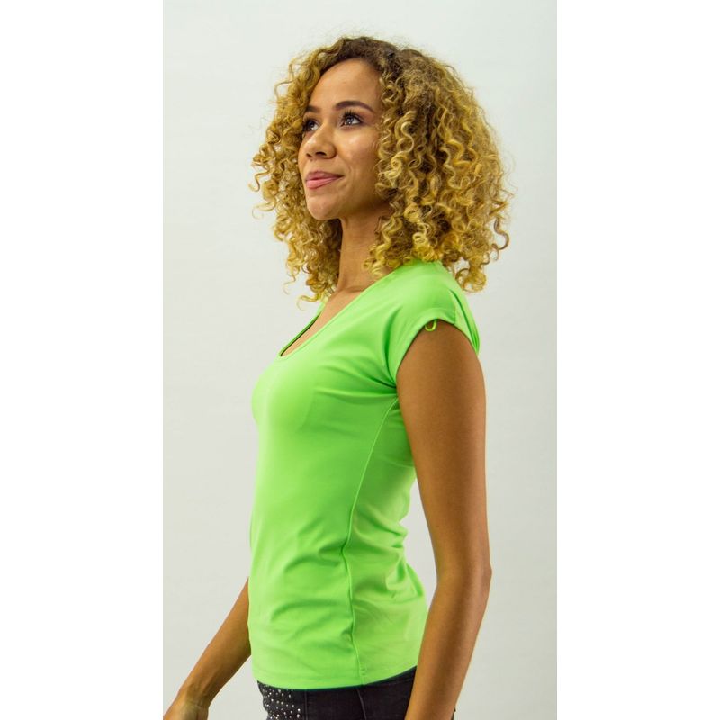 TENTATION - Polera Poliamida SM Limon Tentation