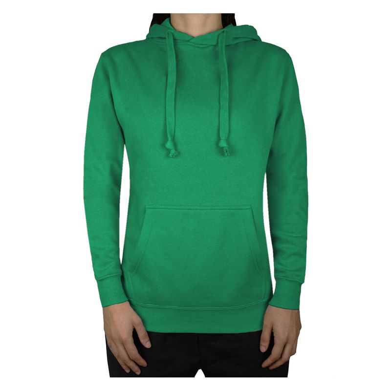 ANDESLAND OUTDOOR APPAREL - Polerón Canguro Vulpes Verde Hierba Unisex.-