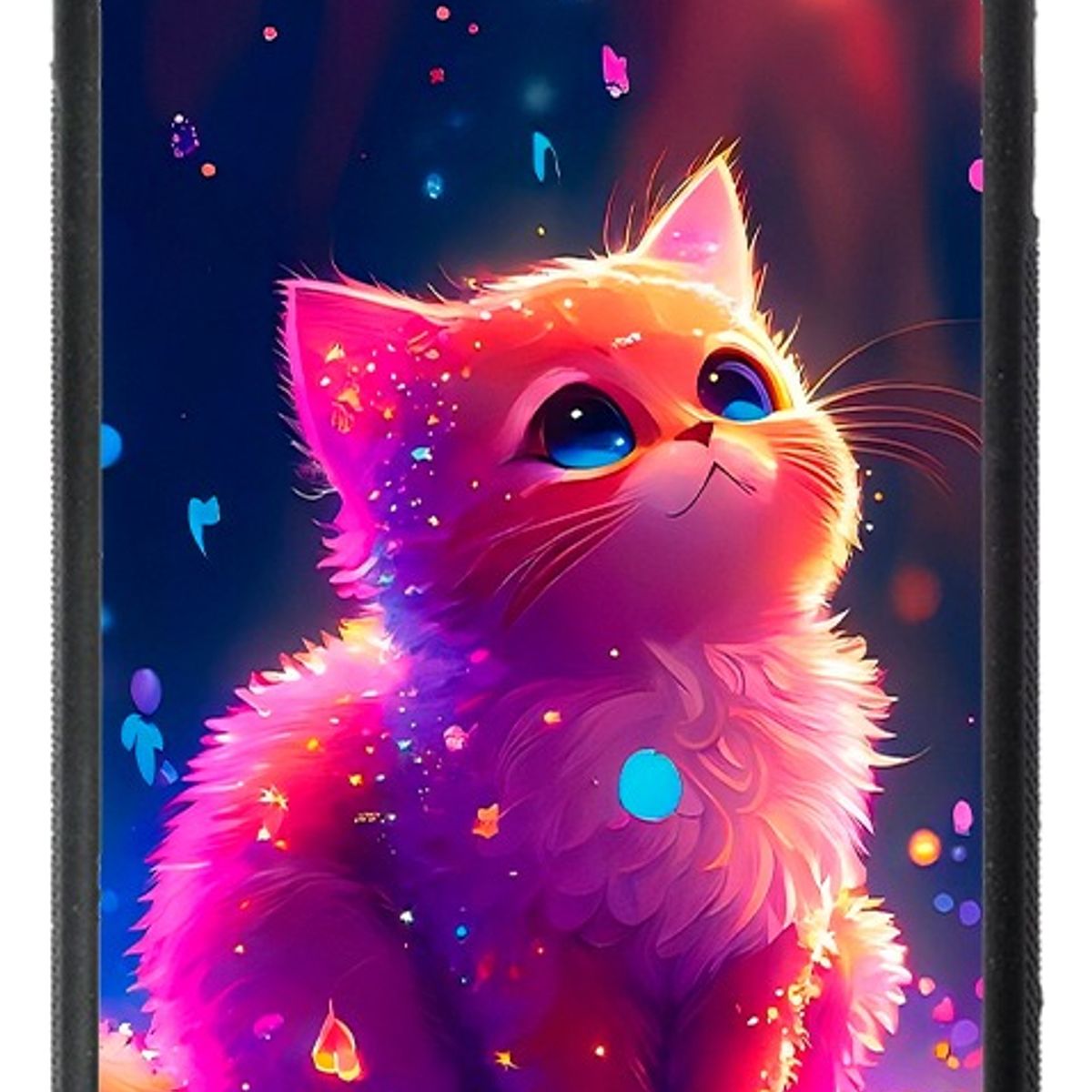 GENERICO - CARCASA PARA IPHONE 8 PLUS DISEÑO GATITO 101