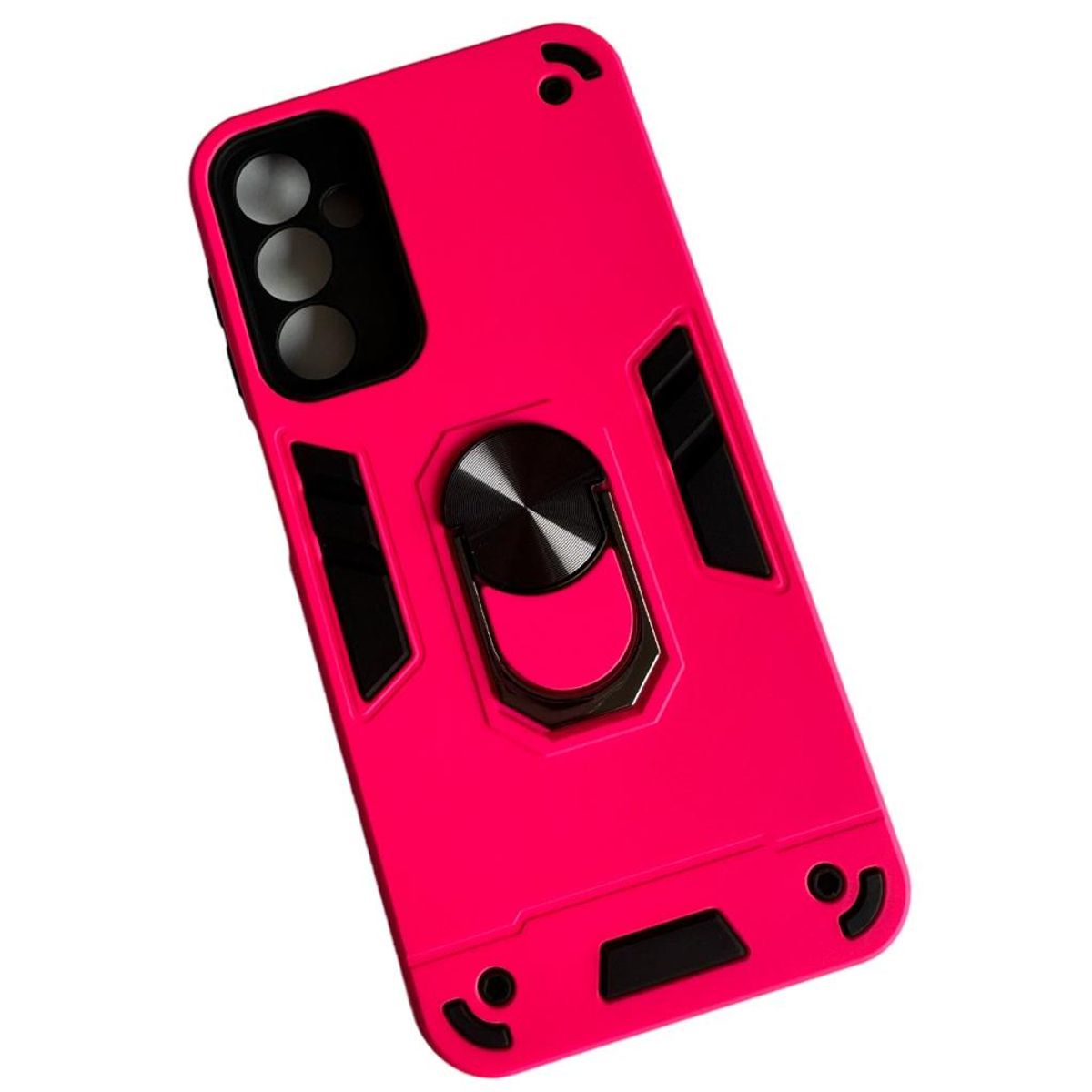 GENERICO - Carcasa Para Samsung A55 5g Anti Golpes Anillo Fucsia