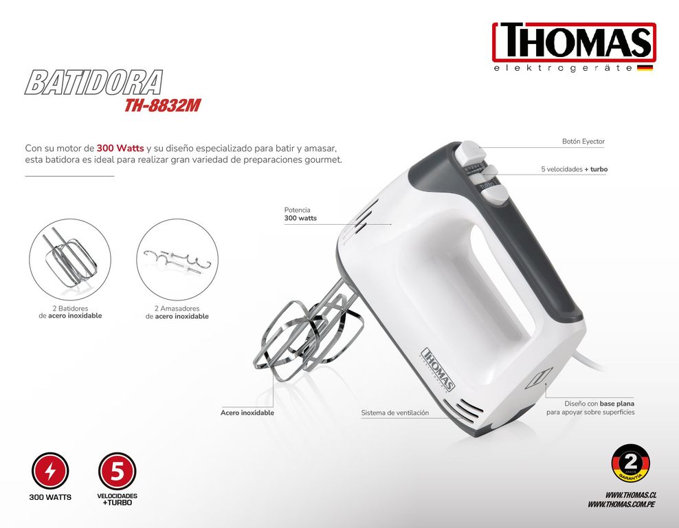 BATIDORA TH-8832M