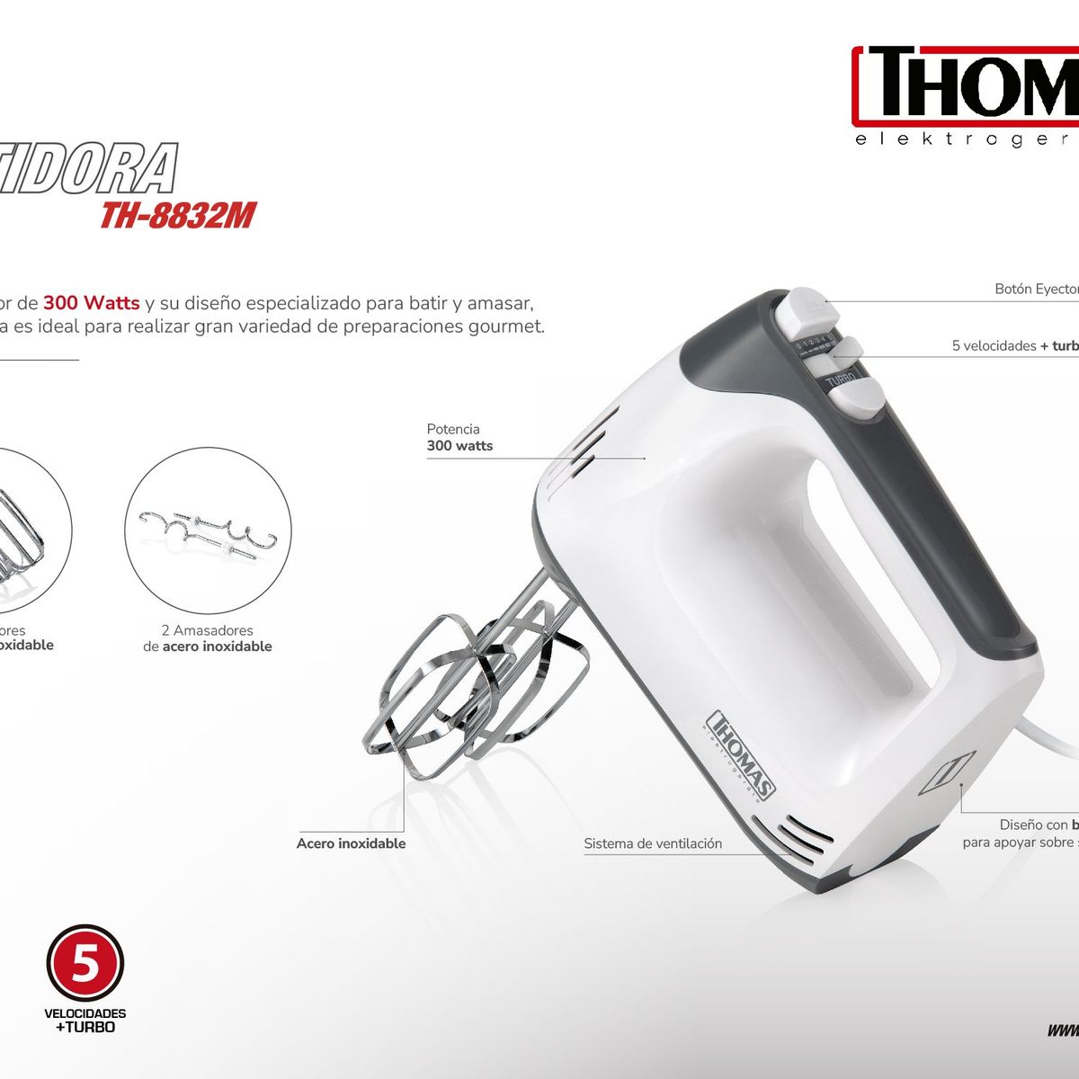 THOMAS - BATIDORA  THOMAS TH-8832M