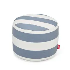 FATBOY - Puff Point Outdoor - Stripe Ocean Blue