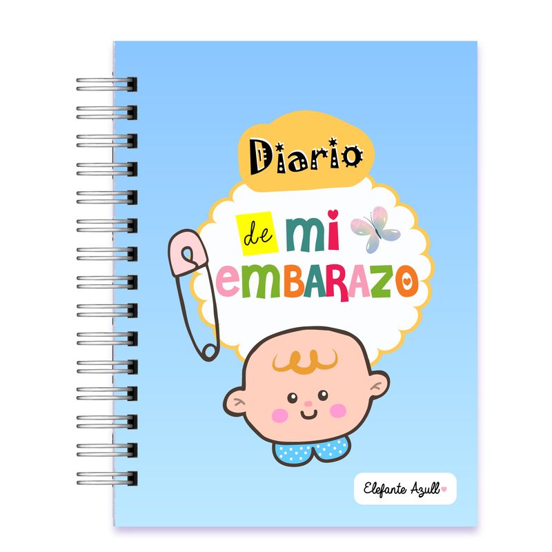 ELEFANTE AZULL - Agenda Diario de Embarazo