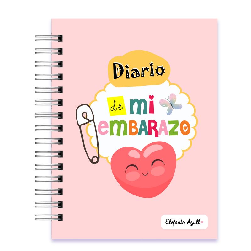 ELEFANTE AZULL - Agenda Diario de Embarazo