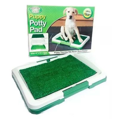 Imagen 2 del producto Baño Para Cachorros, Alfombra Pasto Sintetico, Perros