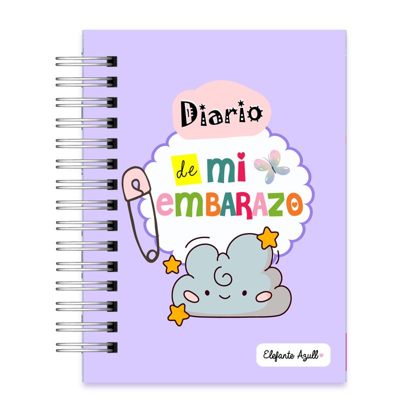 ELEFANTE AZULL - Agenda Diario de Embarazo