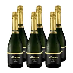 VIÑAMAR - Espumante Brut 750cc x6
