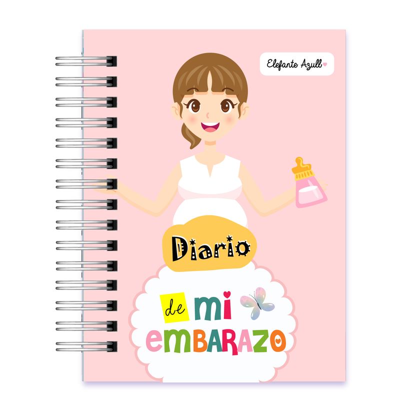 ELEFANTE AZULL - Agenda Diario de Embarazo