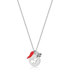 BROSWAY - Collar Chakra Plateado BHKL07 - Plateado