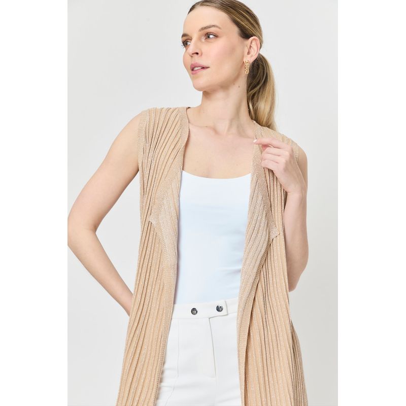 ASH - Tapado Abierto Beige Mujer Ash
