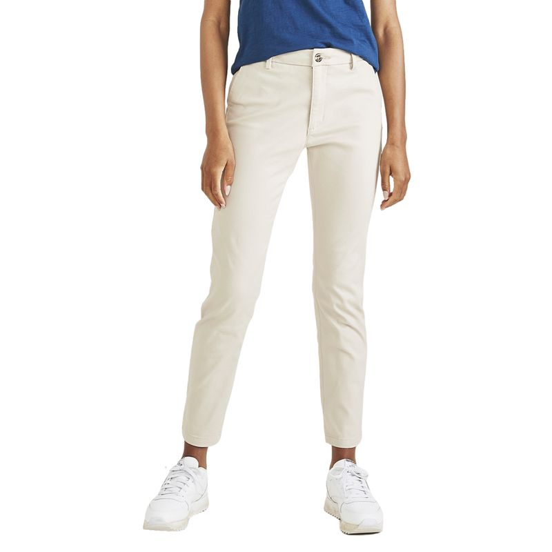 DOCKERS - Pantalón Mujer Weekend Chino Skinny Fit Beige Dockers