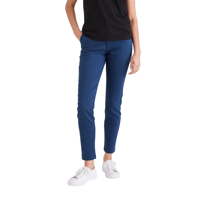 DOCKERS - Pantalón Mujer Weekend Chino Skinny Fit Azul Dockers