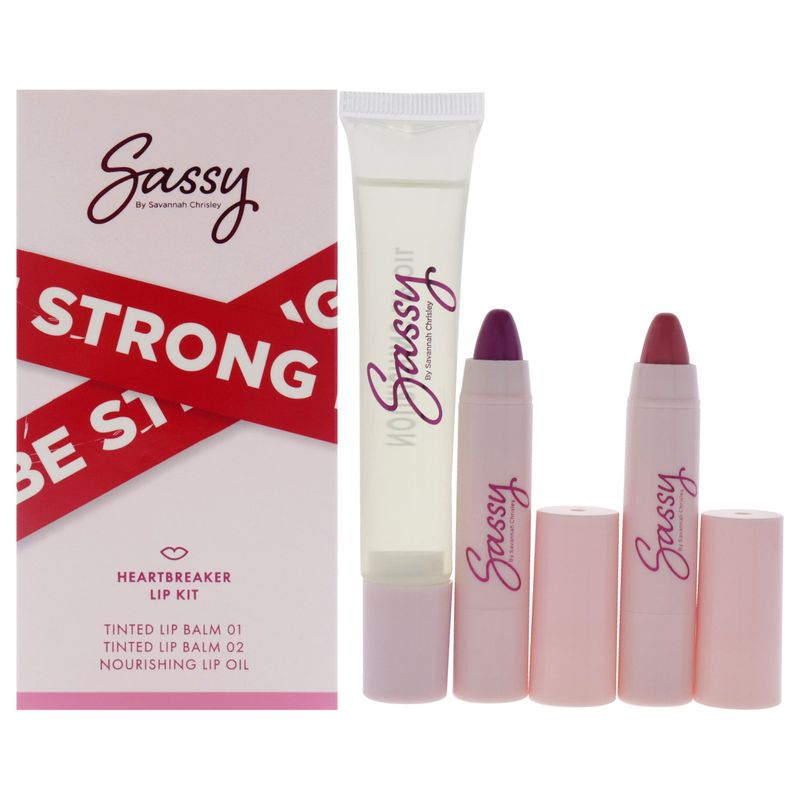 SASSY BY SAVANNAH CHRISLEY - Set de Labios Colección Breakup Sassy by Savannah Chrisley
