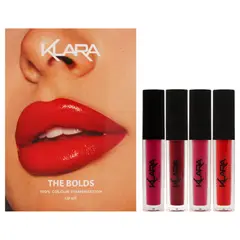 KLARA - Set de 4 Labiales The Bolds