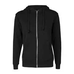 ANDESLAND OUTDOOR APPAREL - Poleron Canguro Cierre Metalico Unisex Negro