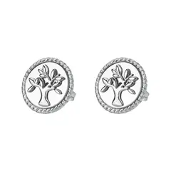 BROSWAY - Aros Chakra Plateado BHKE144 - Plateado
