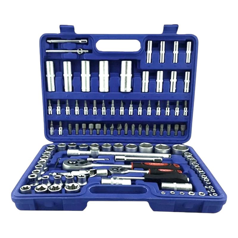 GENERICO - Set De Herramientas Juego De Dados Mecanicos Caja 108 Pcs