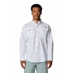 COLUMBIA - Camisa Hombre Bahama Ii Shirt Blanco