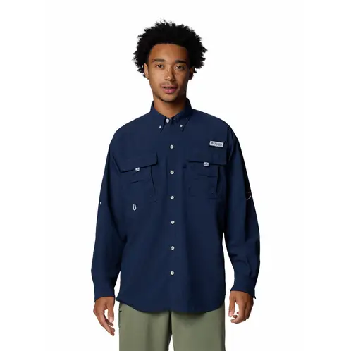 COLUMBIA - Camisa Manga Larga Hombre Bahama Ii Shirt Azul