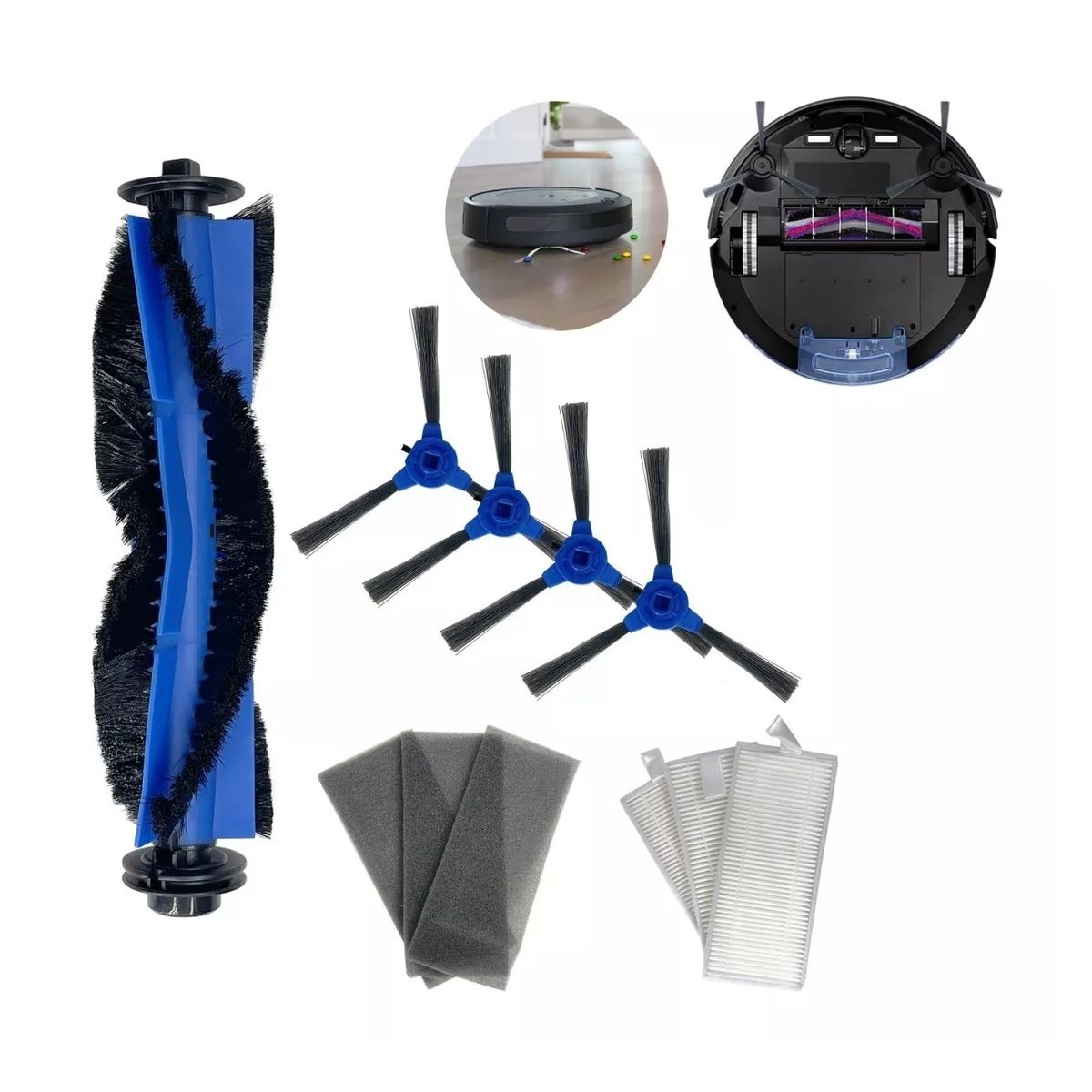 ATURE - Set Repuesto Para Aspiradora Robot Eufy Robovac