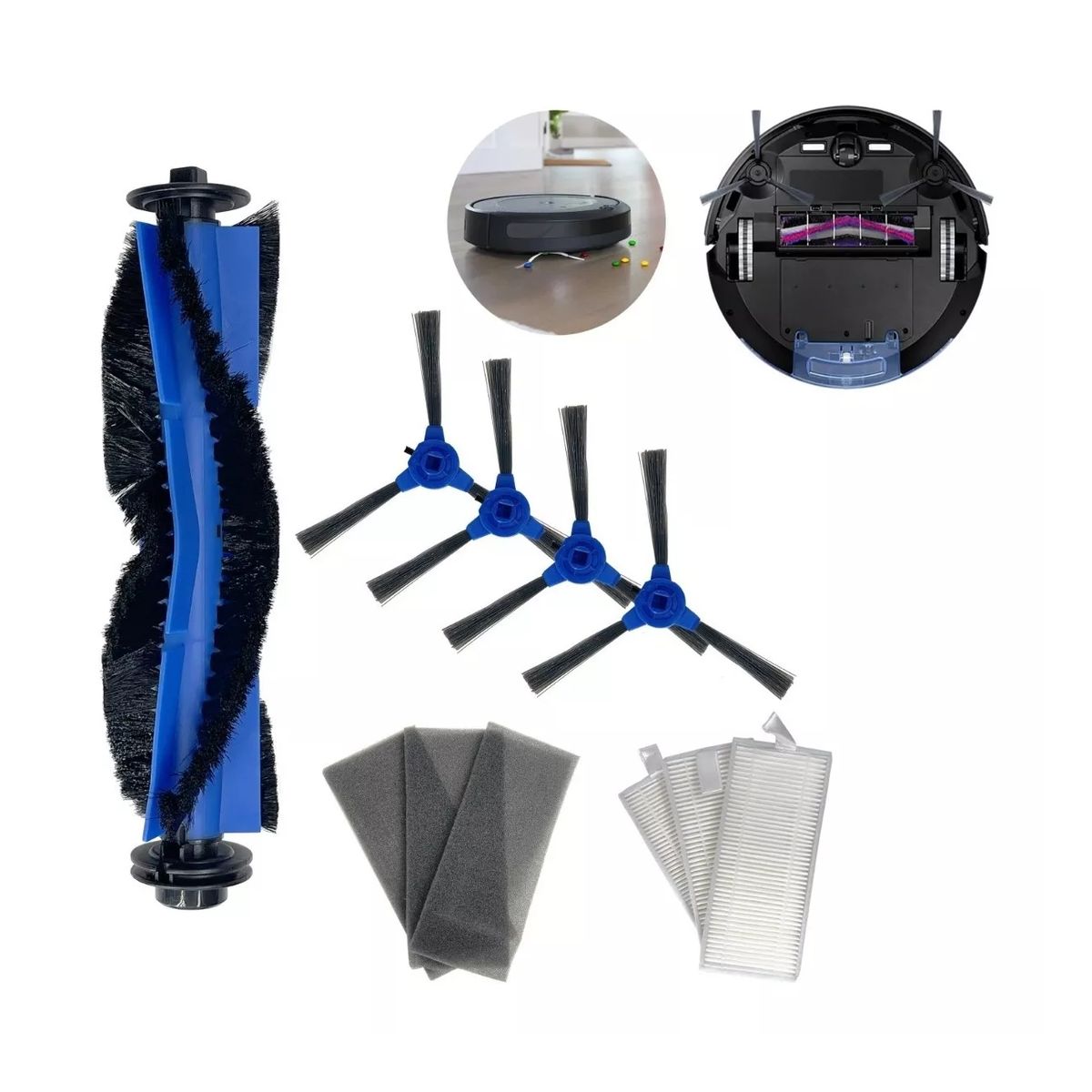 ATURE - Set Repuesto Para Aspiradora Robot Eufy Robovac