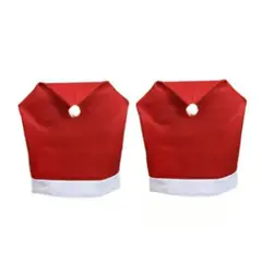 GENERICO - Pack 02 Fundas De Navidad Forro Para Silla
