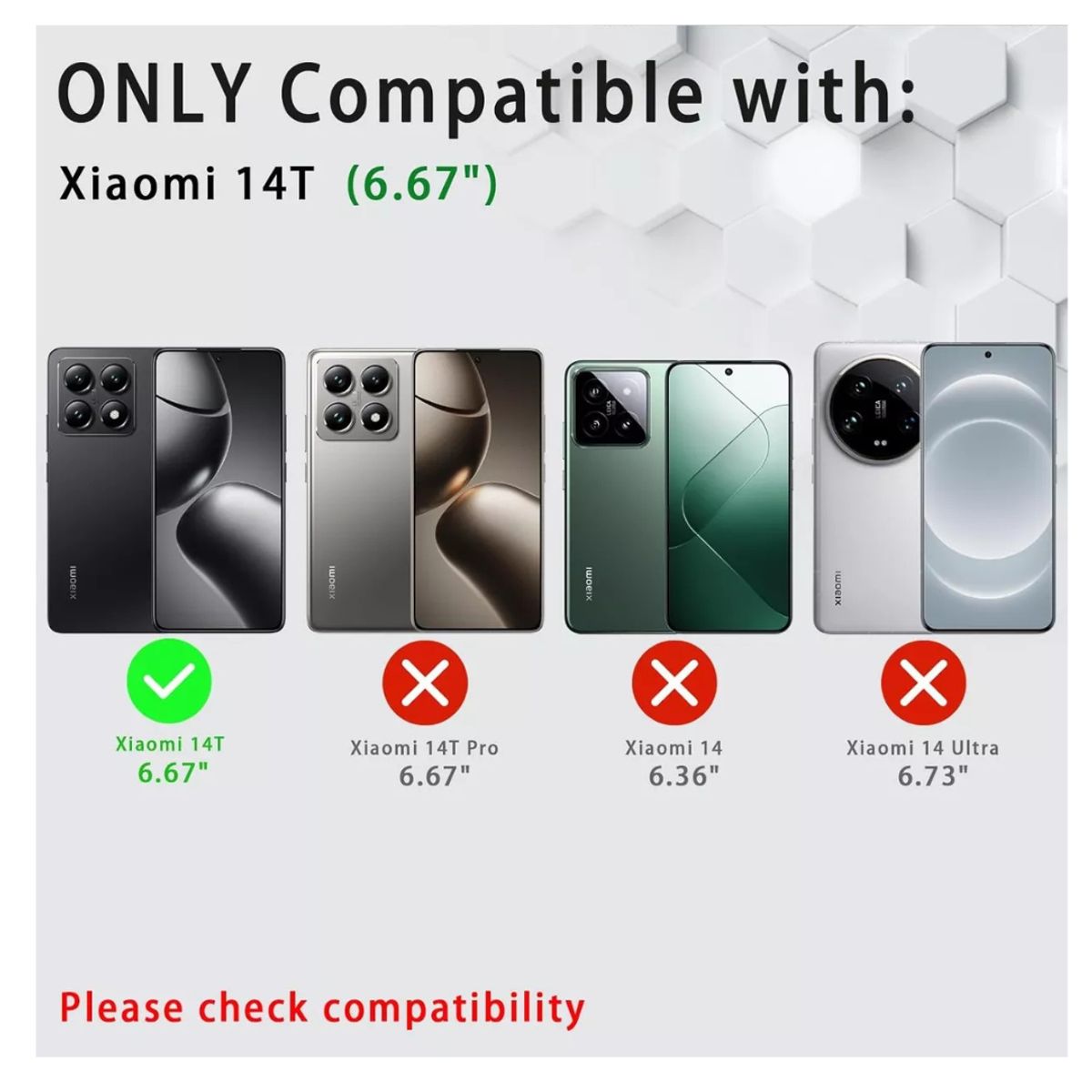 GENERICO - Carcasas Transparente Reforzado Para Xiaomi 14T 5G