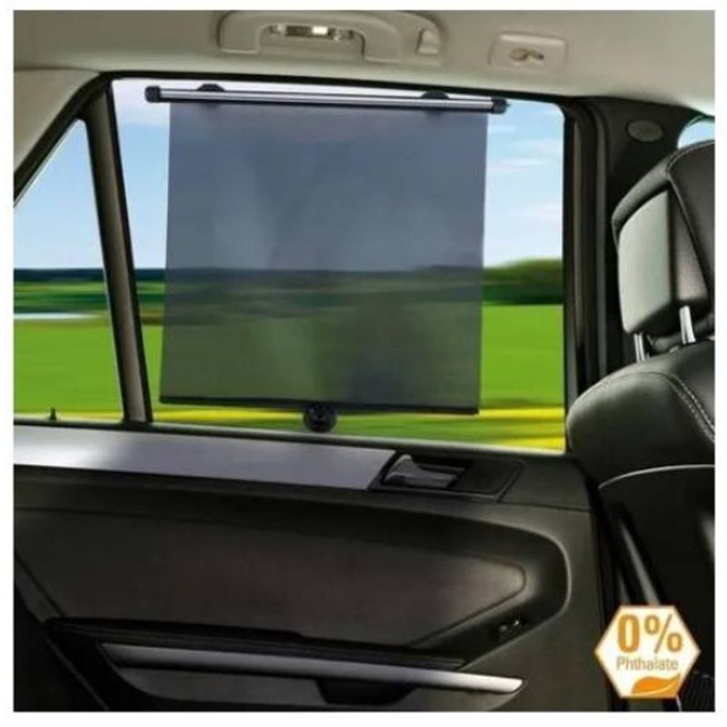 GENERICO - Parasol Cortina Enrollable De Ventana Para Auto 40x45