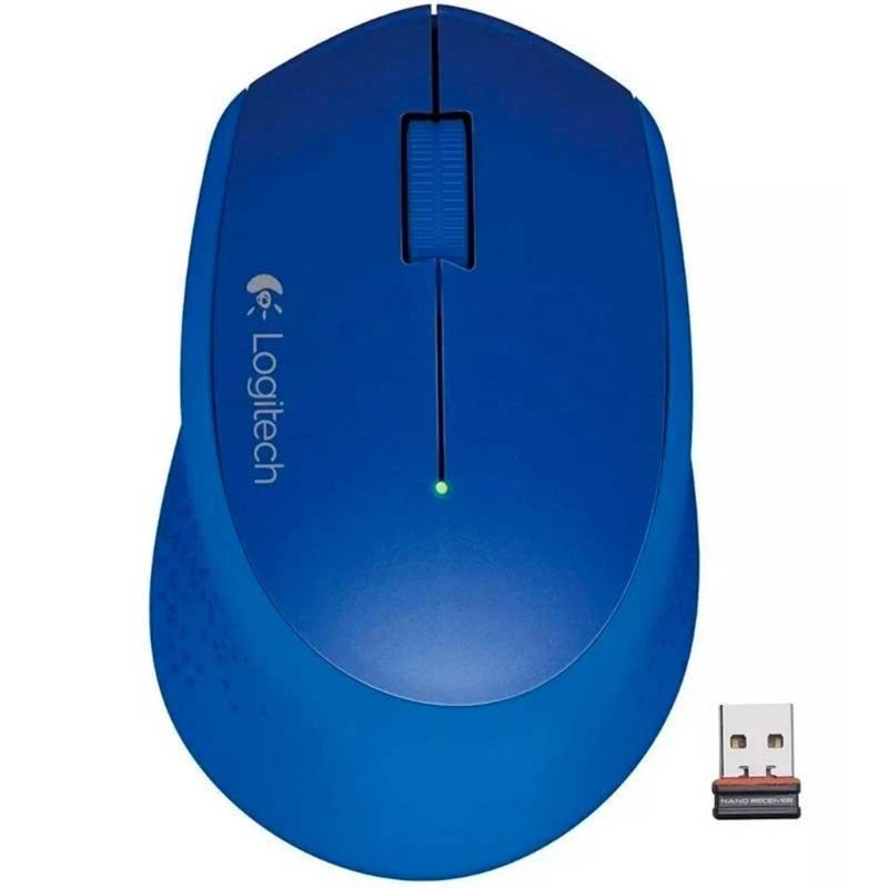 LOGITECH - Mouse Inalambrico Logitech M280 Dongle USB Azul - Azul