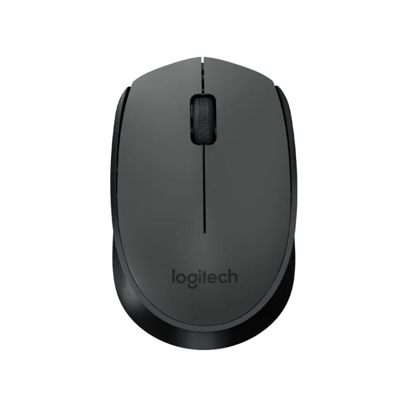 LOGITECH - Mouse Inalámbrico Logitech M170 24 GHz NegroGris - Negro