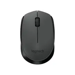 LOGITECH - Mouse Inalámbrico M170 24 GHz NegroGris - Negro