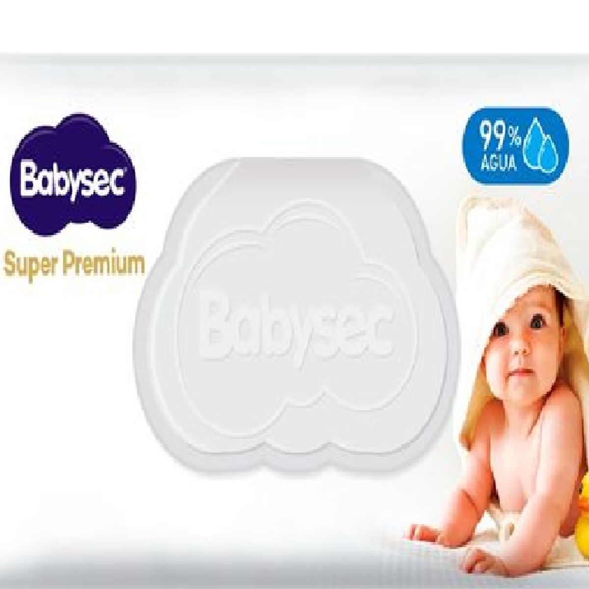 BABYSEC - Babysec Toallas Húmedas Super Premium Sensible 40 Un
