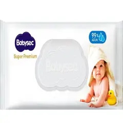 BABYSEC - Toallas Húmedas Super Premium Sensible 40 Un