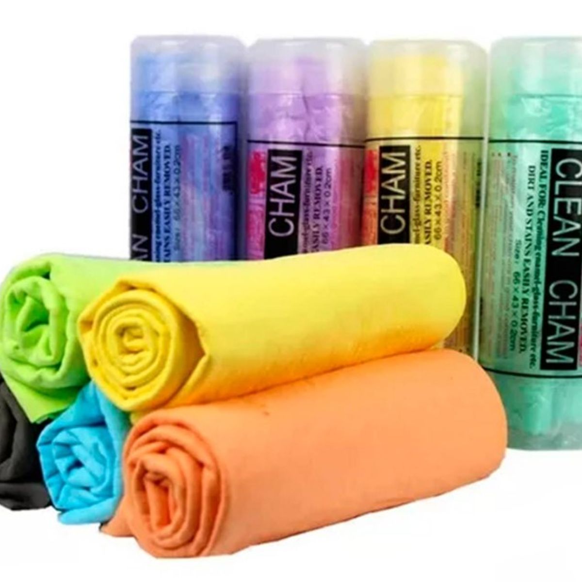 GENERICO - Paño Cuero Para Limpieza Y Secado Auto Moto 43x56