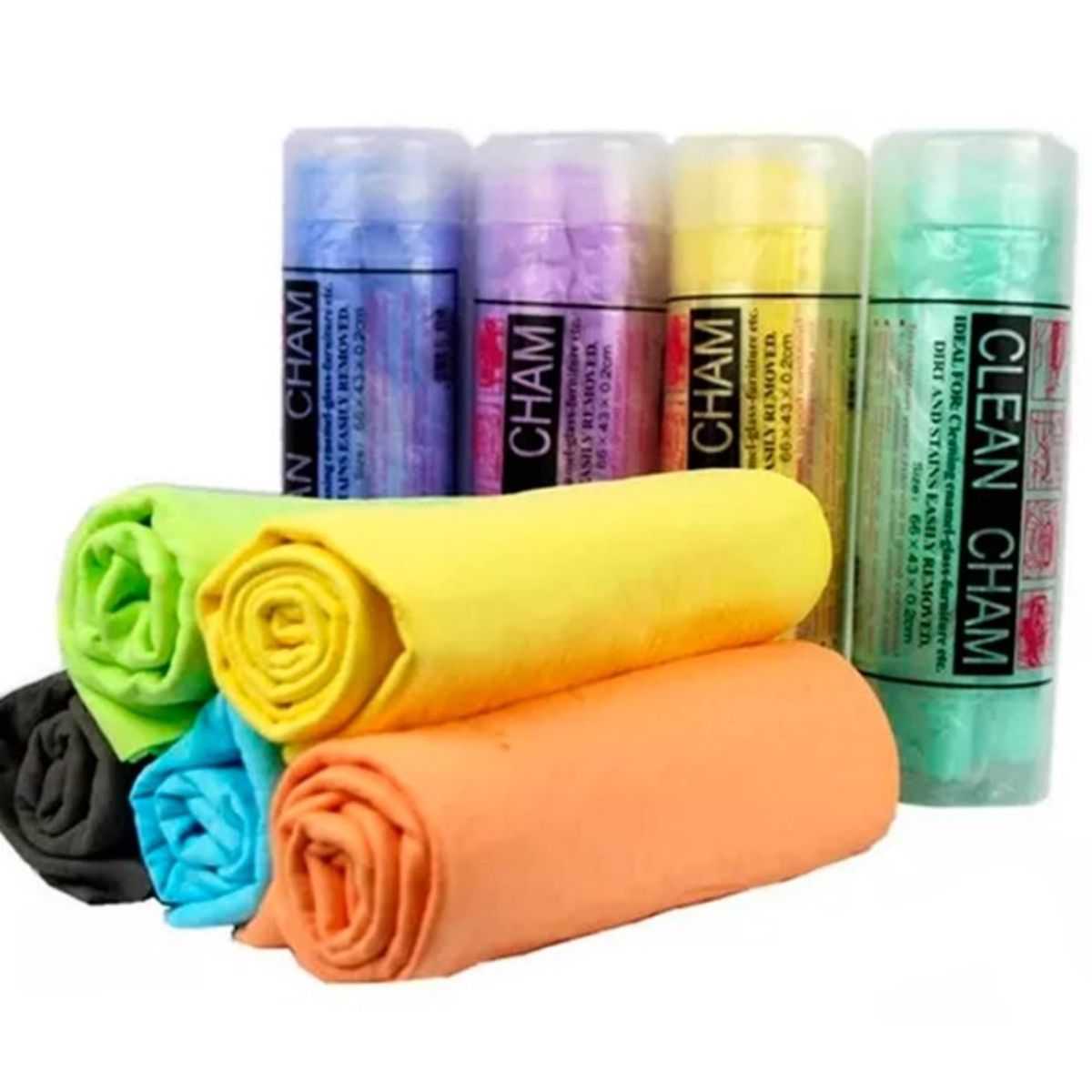 GENERICO - Paño Cuero Para Limpieza Y Secado Auto Moto 43x56