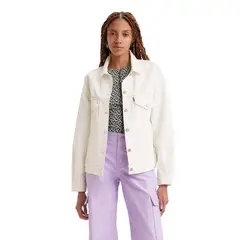 LEVIS - Chaqueta Mujer Original Trucker Blanco