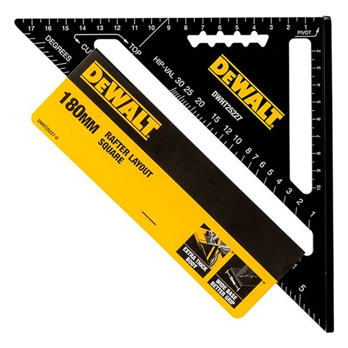 DEWALT - Escuadra metálica de 18cm Dewalt Dwht25227-0