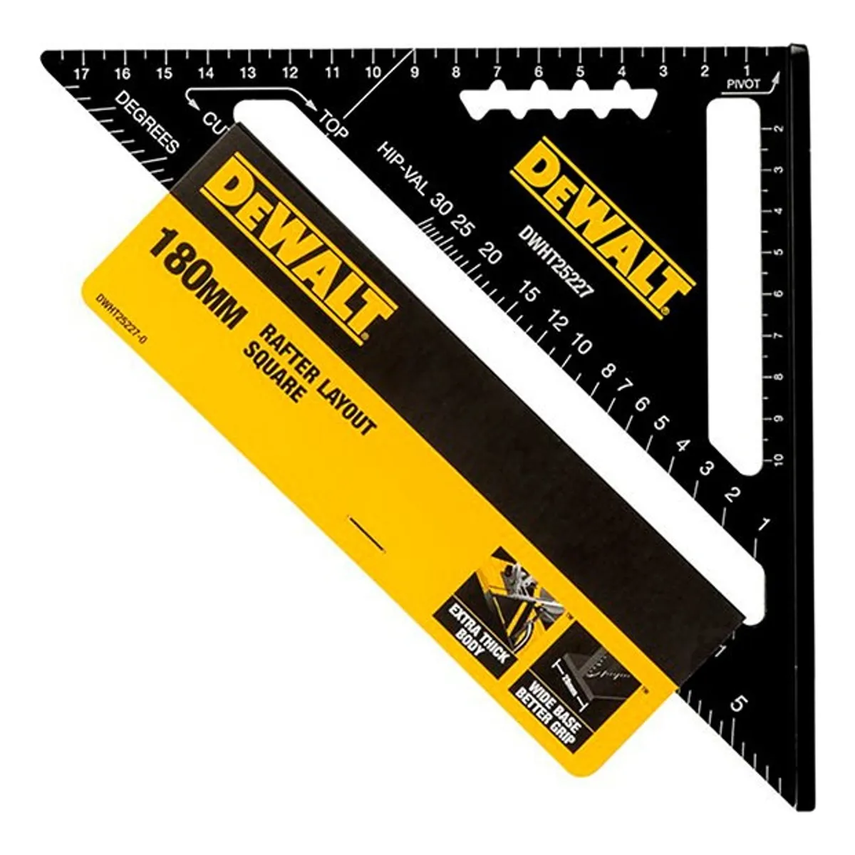 DEWALT - Escuadra metálica de 18cm Dewalt Dwht25227-0