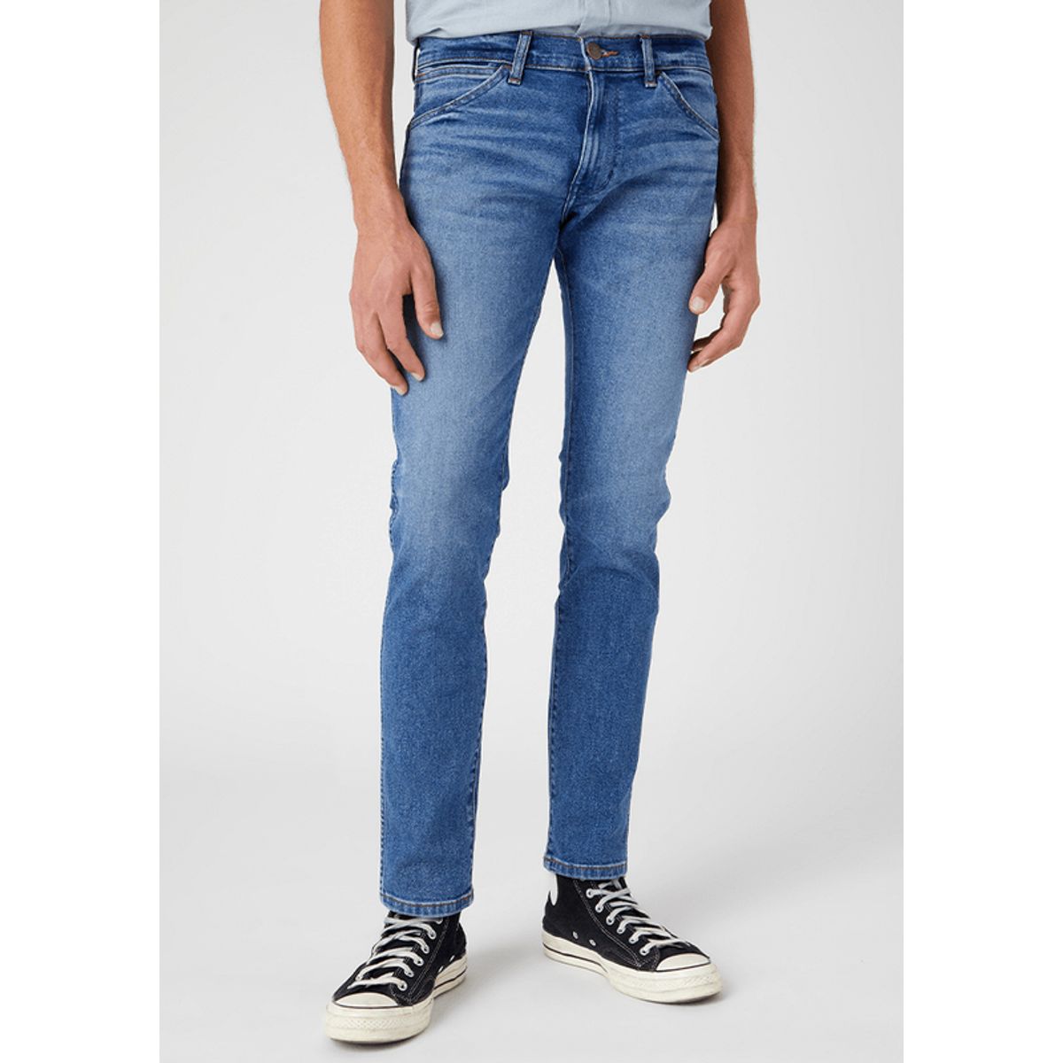 WRANGLER - Jeans Bryson Skinny Fit Azul Medio