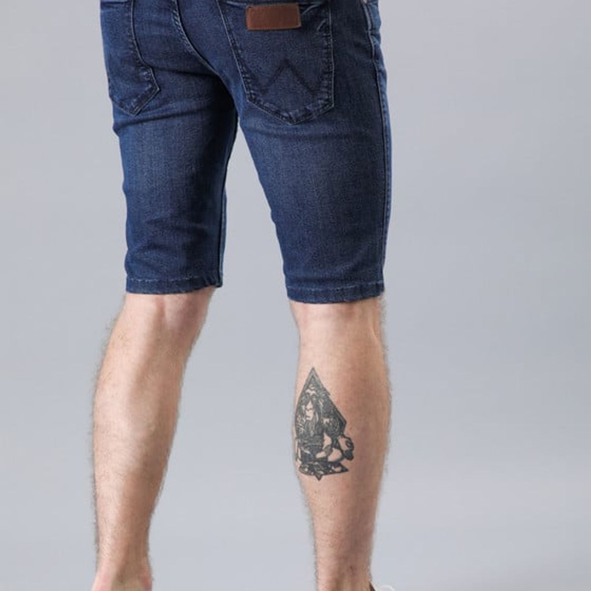 WRANGLER - Short Denim Larston Azul
