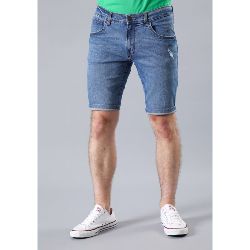 WRANGLER - Short Denim Bryson Azul Oscuro