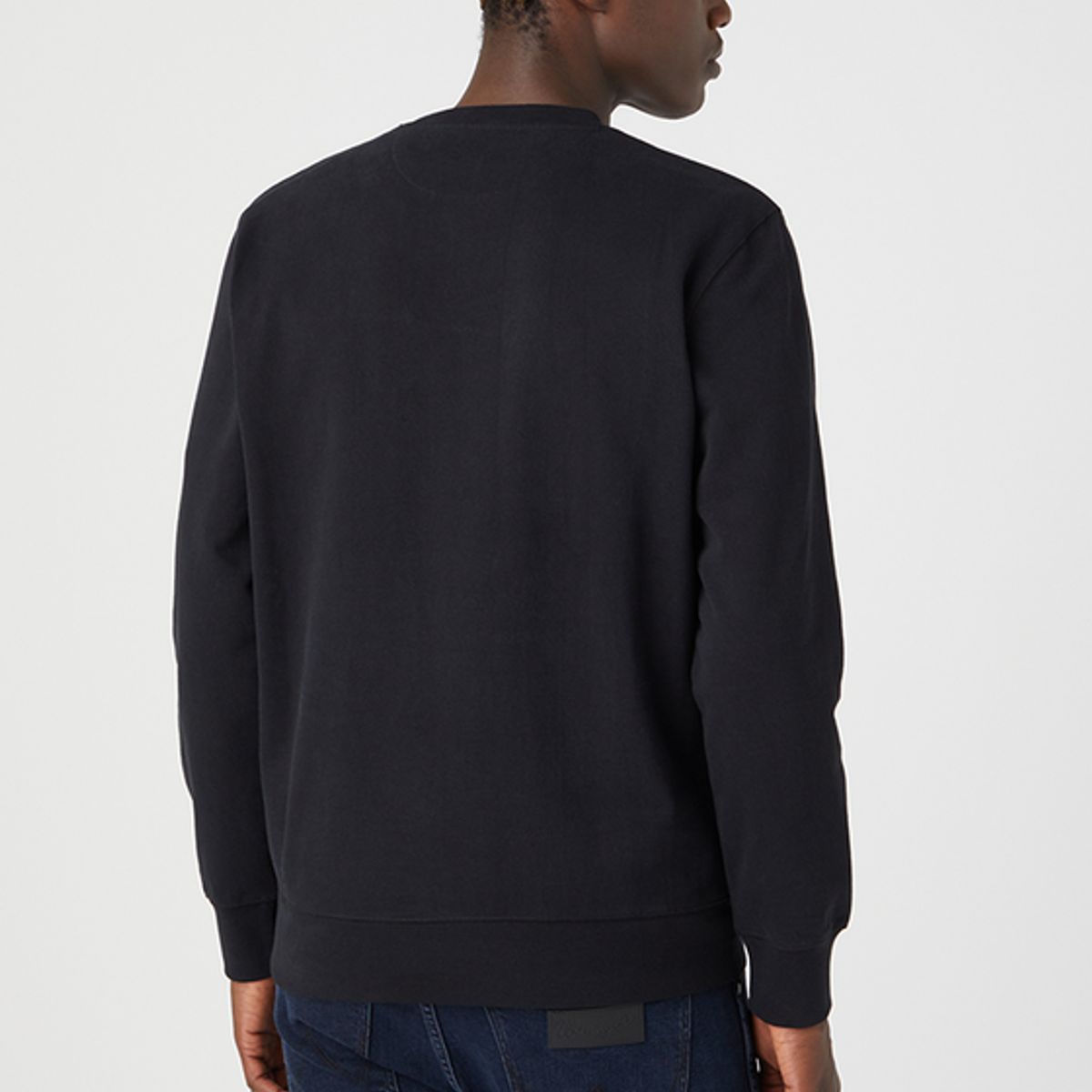 WRANGLER - Poleron Regular Seasonal Crew Negro